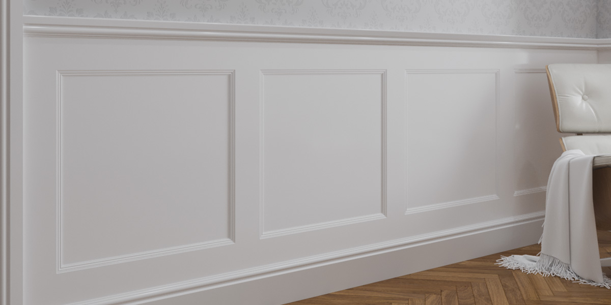 Classic raised-panel moulding in Bromley